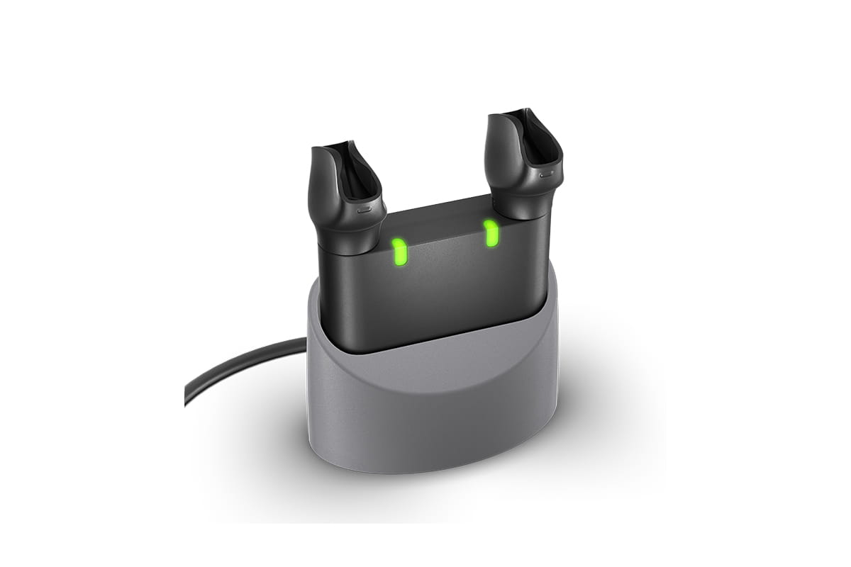 Universal cable charger in stand