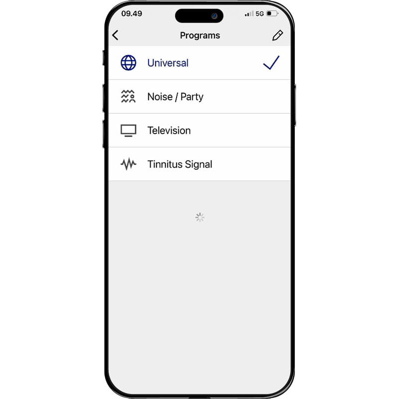 Audio Service app - Programs
