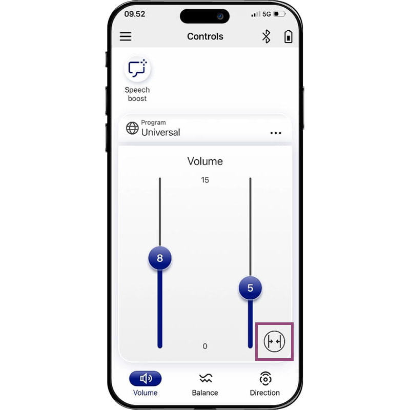Audio Service app - Split volume track