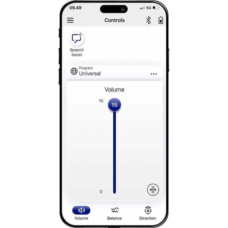 Audio Service app - Volume