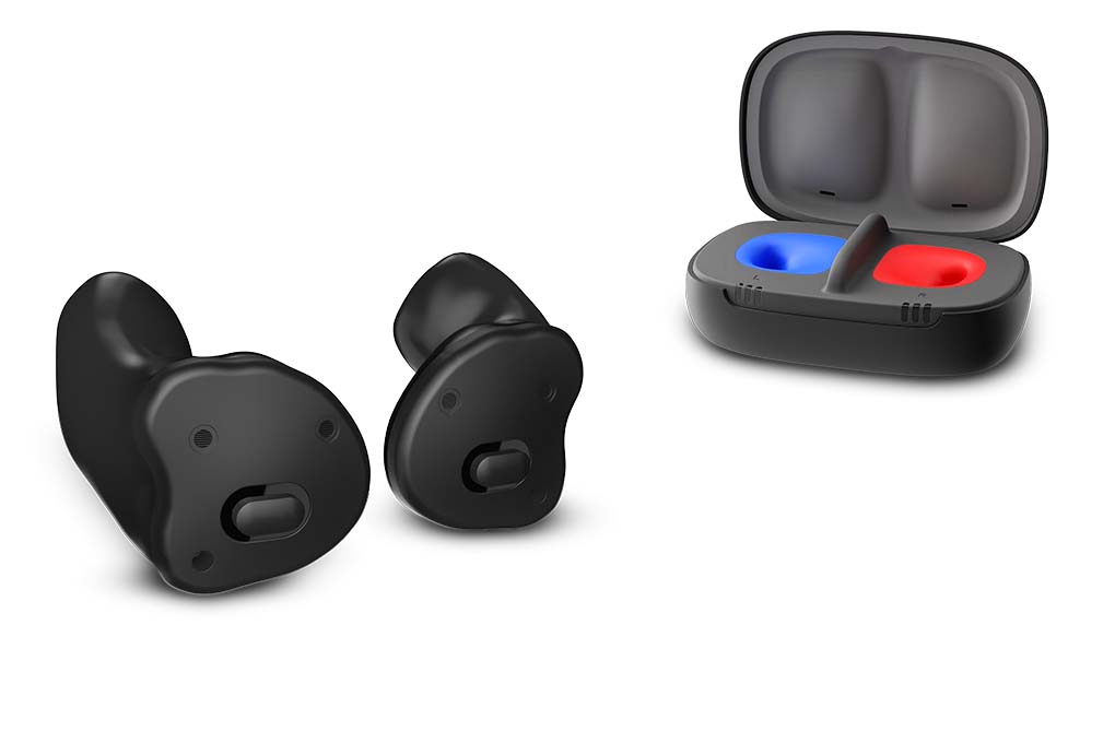 ITE / ITC Li 7 Custom Hearing Aids with Charging Station