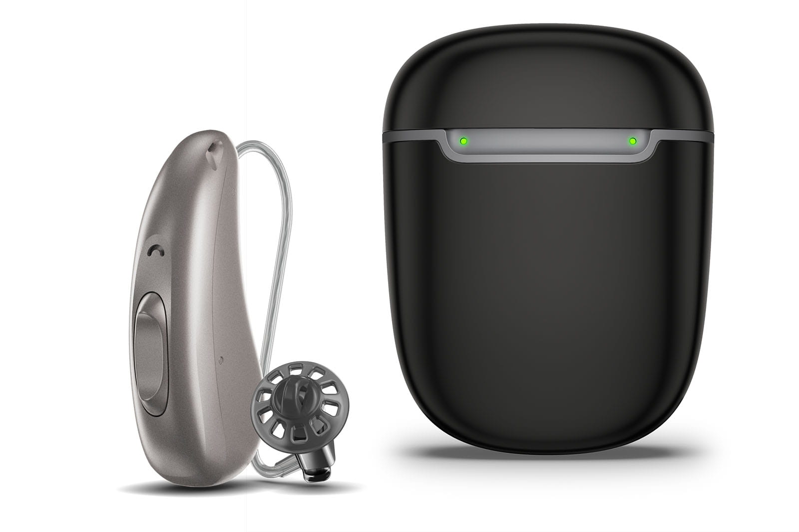Audio Service R Li 8 hearing aid with Travel Charger RIC RB