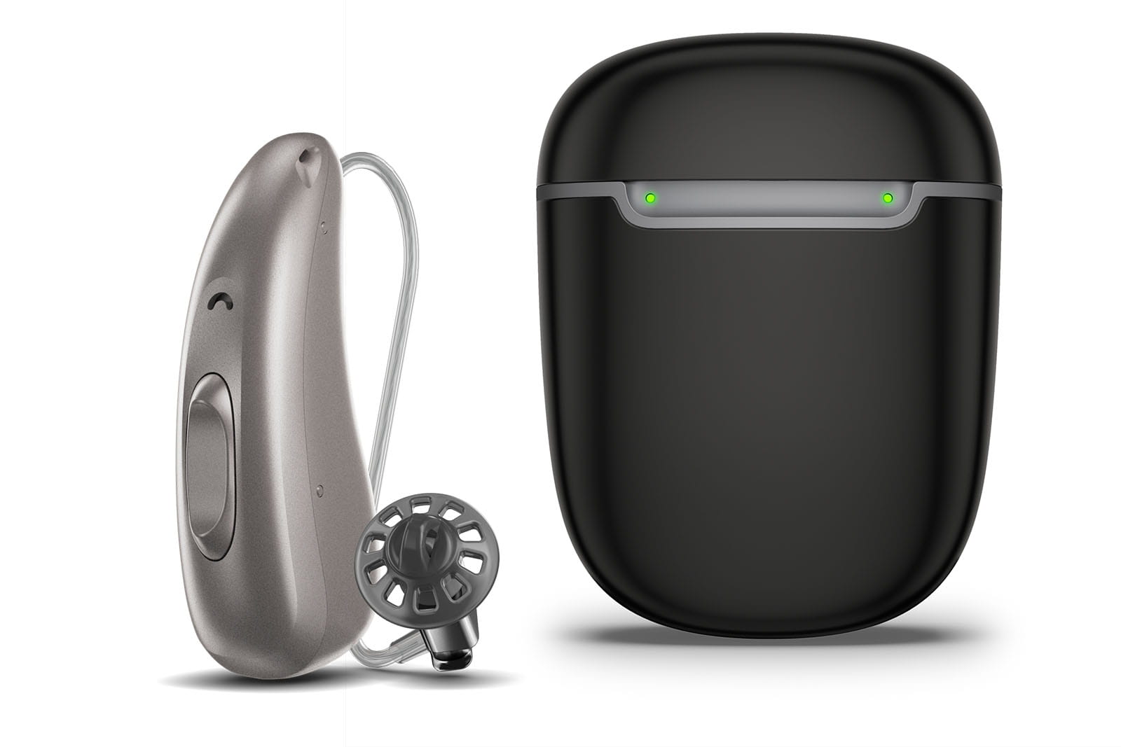 Audio Service R Li T 8 hearing aid with Travel Charger RIC RB