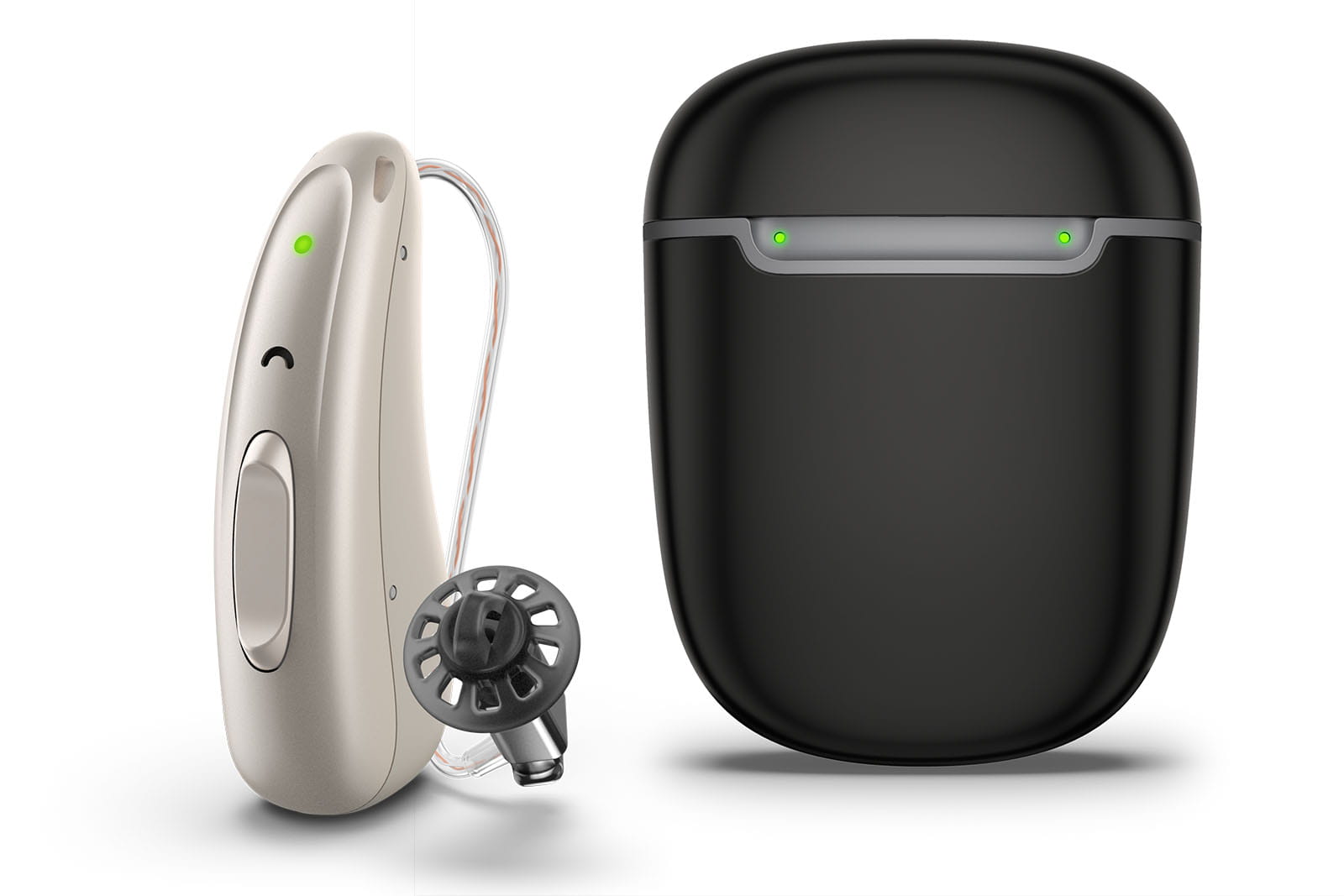 Audio Service R Li T BC 8 hearing aid with Travel Charger RIC RB