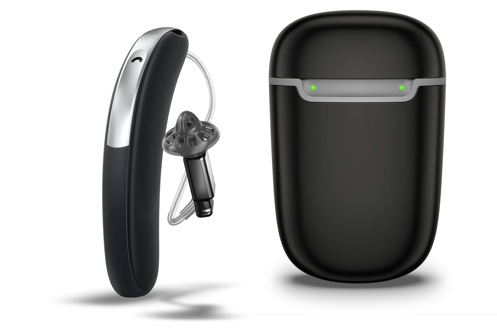 Audio Service SR Li 8 hearing aid with Slim-RIC Travel Charger RB