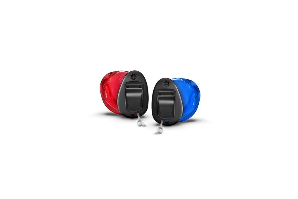 Pair of CIC 8 hearing aids